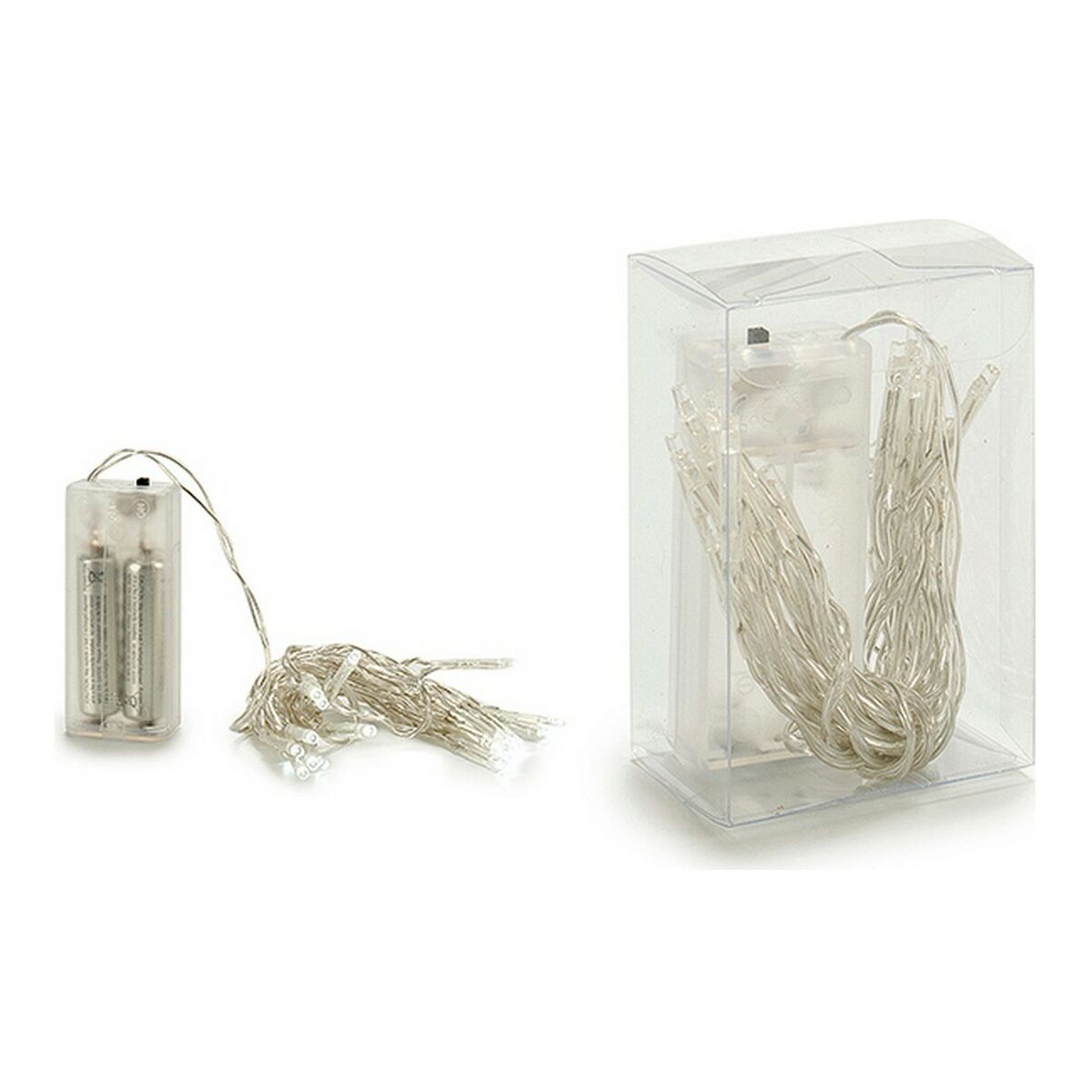 LED-bånd Gift Decor Hvid